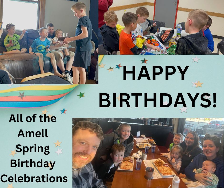 Spring: A Time For Birthdays